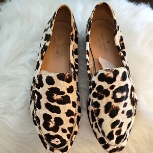 Kate Spade Leopard Print Women's Loafers Size 7.5. Mob Wives.